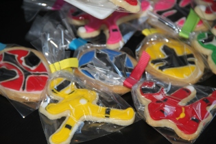 Power Ranger Cookies